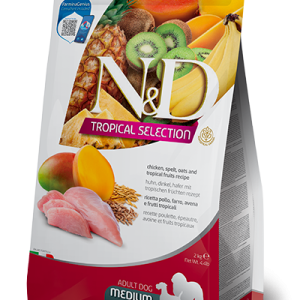 ND TROPICAL SELECTION POLLO PERRO ADULTO MEDIUM Y MAXI