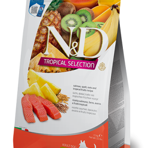 ND TROPICAL SELECTION SALMON PERRO ADULTO MINI